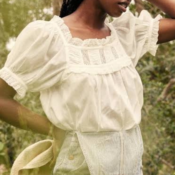 Doen Tops - Doen Frances Women's White Top